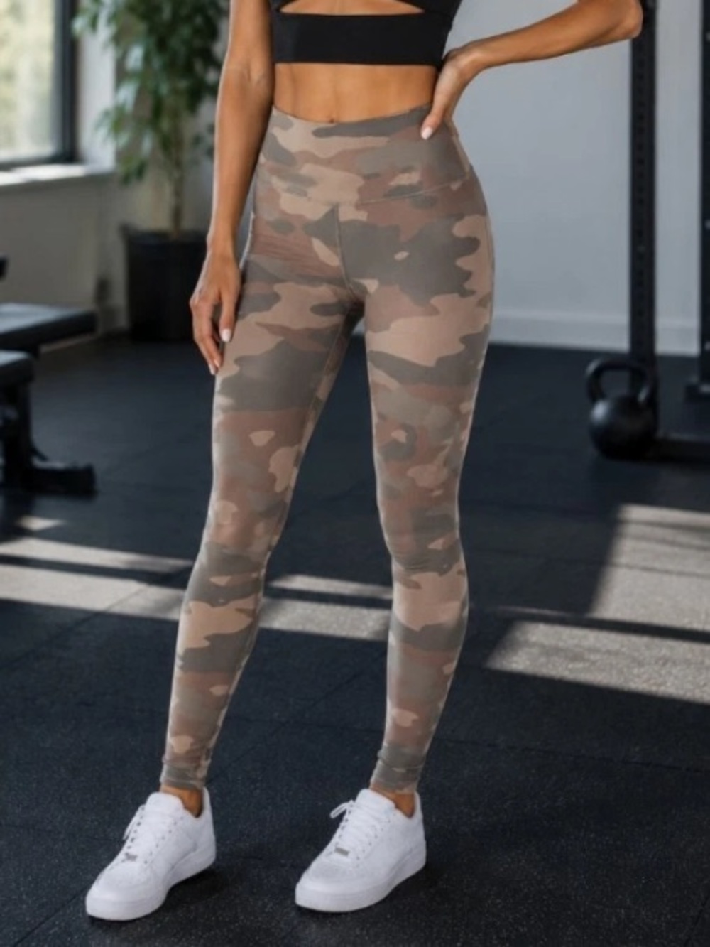 ALO Yoga Putty Camo High-Waist Leggings